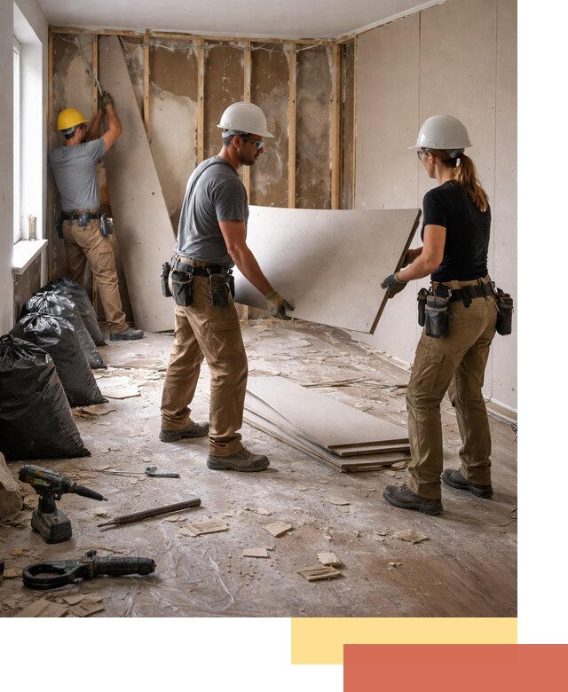 Демонтаж стеновых панелей в Кашире быстро и аккуратно