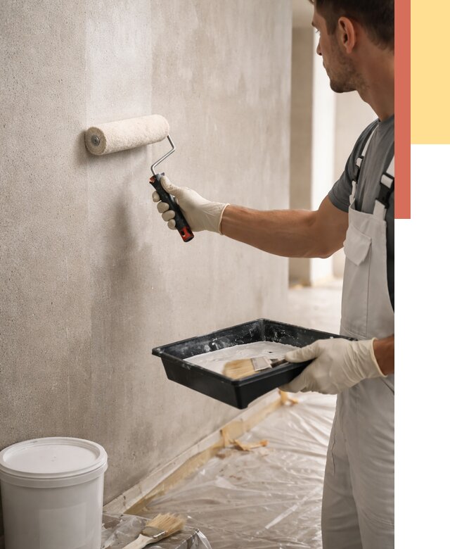 Грунтовка стен в Кашире от 2291 руб. м2 — быстро, недорого, с материалом | ОТДЕЛОЧНИК-Кшр