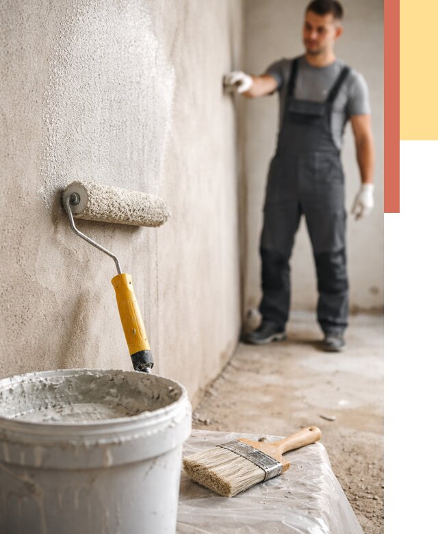 Нанесение бетоноконтакта на стены в Кашире от 4374 руб. быстро и недорого | ОТДЕЛОЧНИК-Кшр