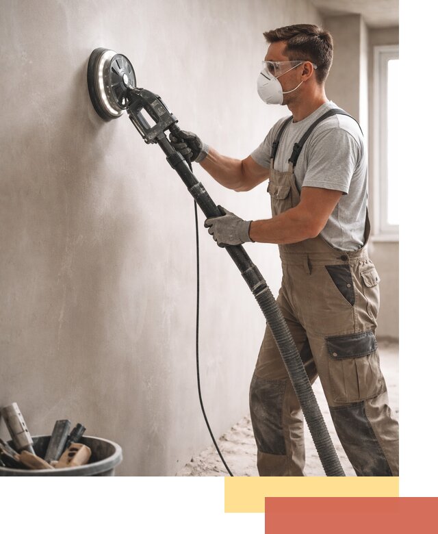 Профессиональная шлифовка стен в Кашире быстро и качественно