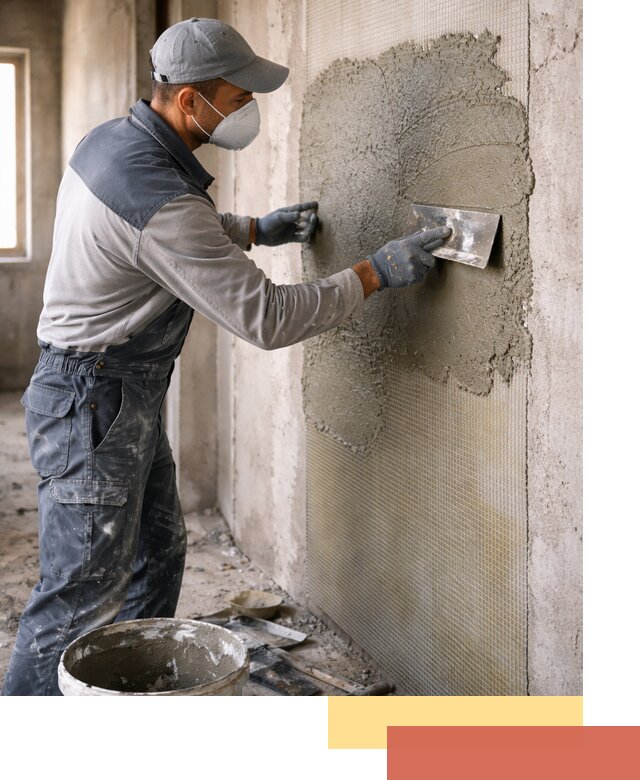 Штукатурка стен по сетке в Кашире под ключ качественно и быстро