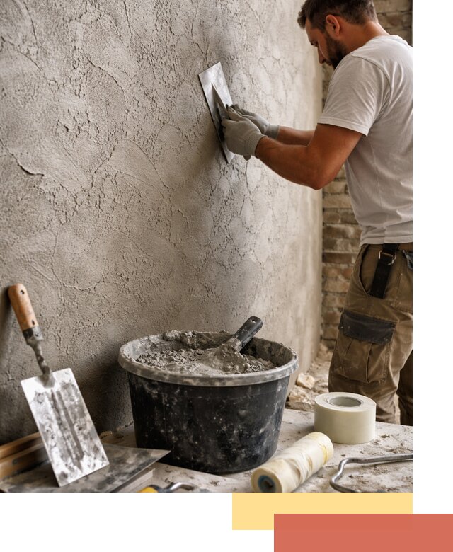 Декоративная штукатурка лофт в Кашире — отделка стен и потолков