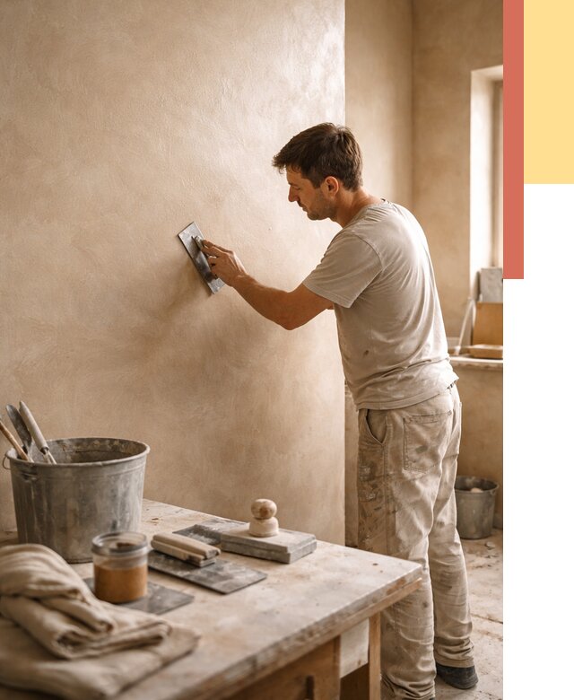 Марокканская штукатурка таделакт в Кашире под ключ от 4374 руб. | ОТДЕЛОЧНИК-Кшр