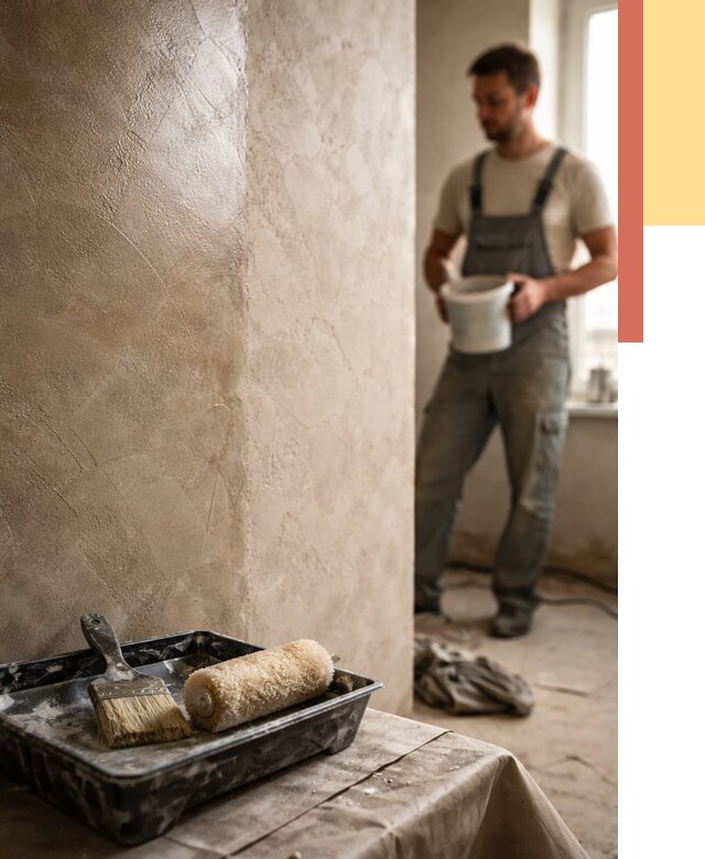 Нанесение воска на штукатурку в Кашире от 3645 руб. | Услуги ОТДЕЛОЧНИК-Кшр