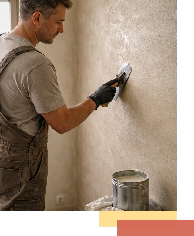 Нанесение воска на штукатурку в Кашире для защиты и блеска