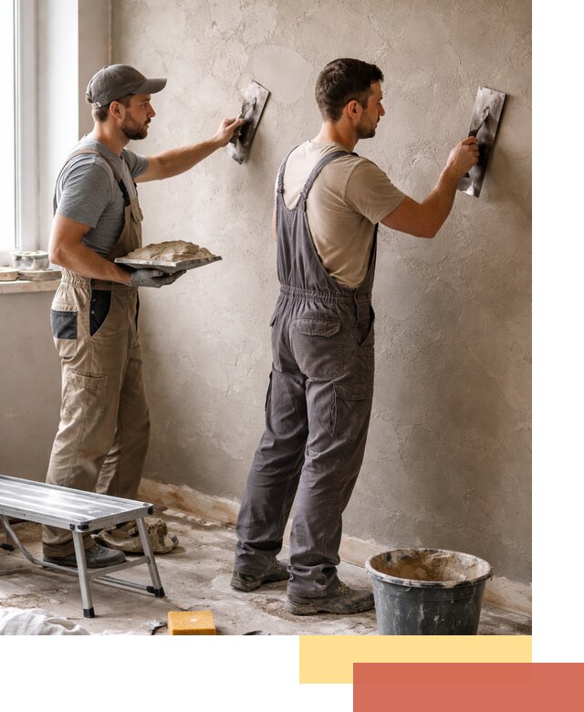 Ремонт декоративной штукатурки и восстановление фактуры в Кашире