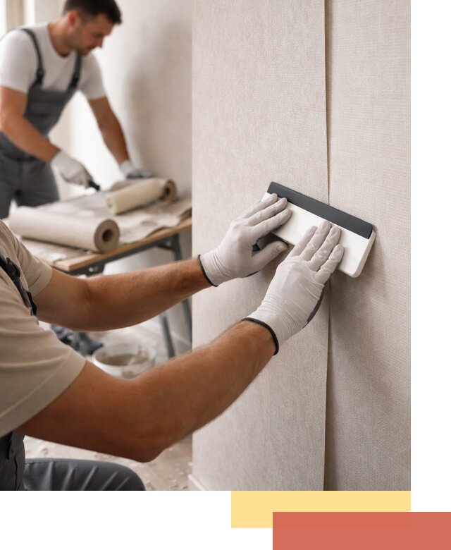 Поклейка обоев под покраску в Кашире профессионально и быстро