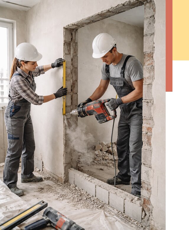 Создание проемов в стенах в Кашире от 6769 руб. — алмазная резка и расширение | ОТДЕЛОЧНИК-Кшр
