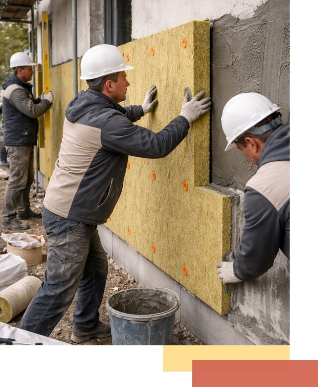 Утепление стен минватой в Кашире — тепло и звукоизоляция