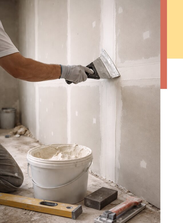 Шпаклевка перегородок из гипсокартона в Кашире от 2604 руб. — услуги ОТДЕЛОЧНИК-Кшр