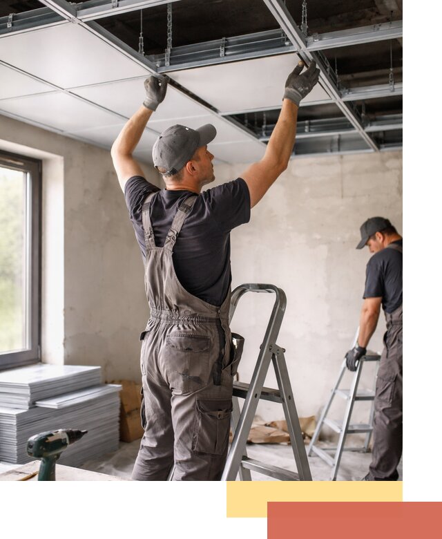 Монтаж кассетного потолка в Кашире качественно и быстро