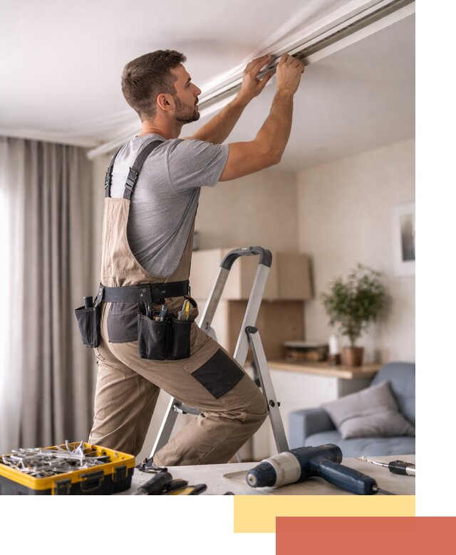 Ремонт натяжных потолков в Кашире — качественно и оперативно