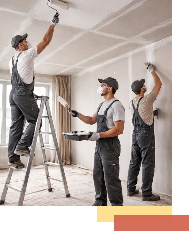 Покраска потолка из гипсокартона в Кашире качественно и недорого