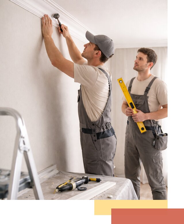 Монтаж потолочного плинтуса в Кашире качественно и быстро